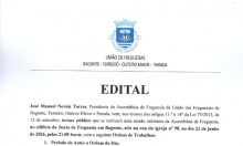 Convocatória para Reunião da Assembleia de Freguesia